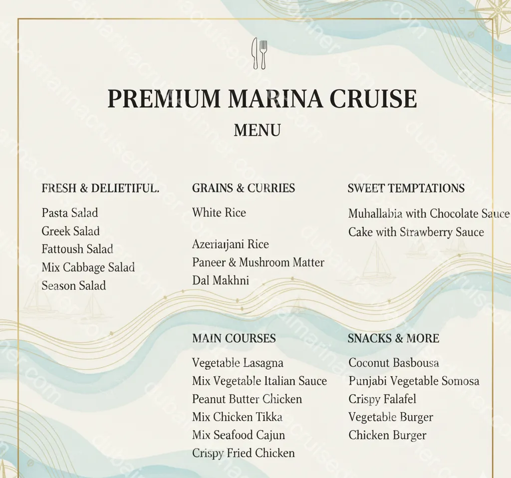 Premium Menu